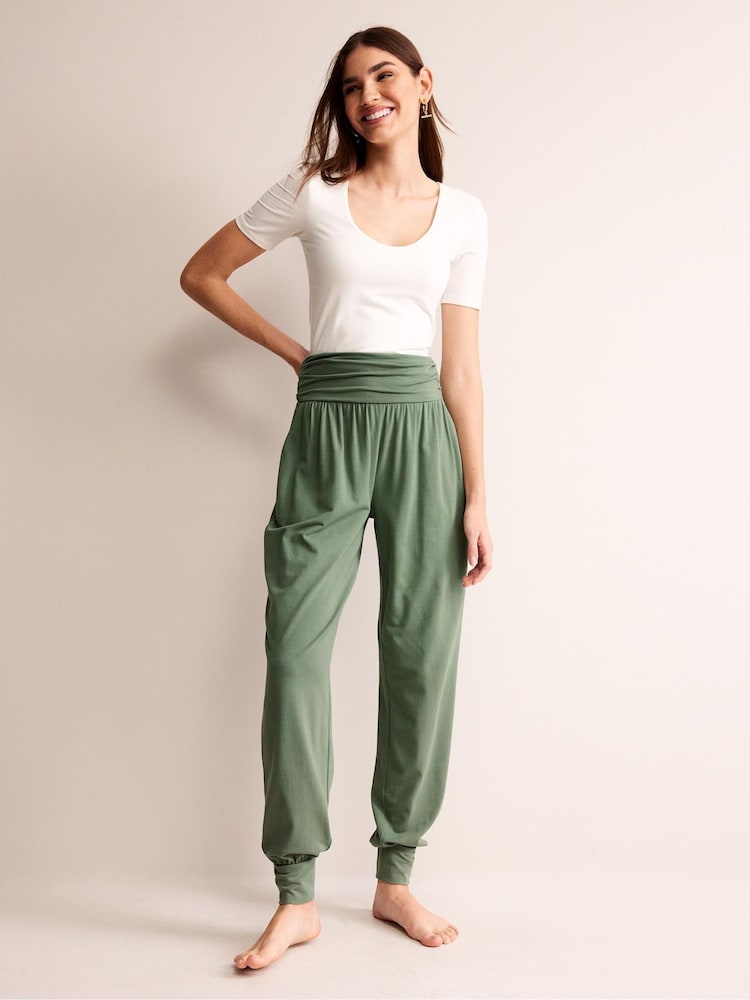 Boden Green Hareem Jersey Joggers - Image 1 of 6