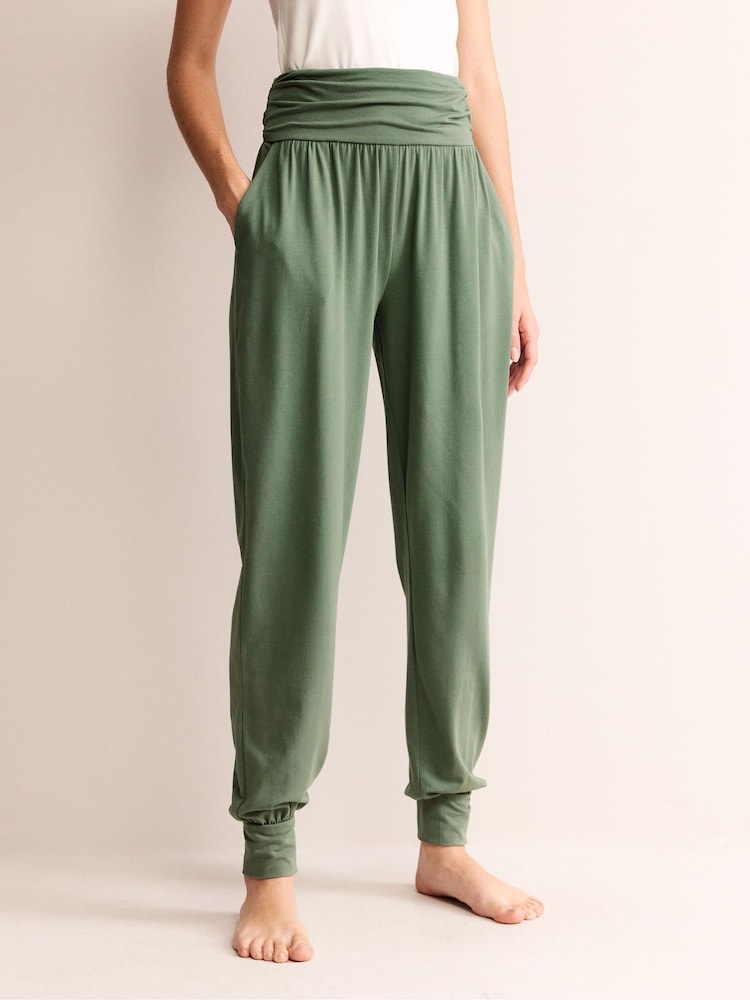 Boden Green Hareem Jersey Joggers - Image 3 of 6