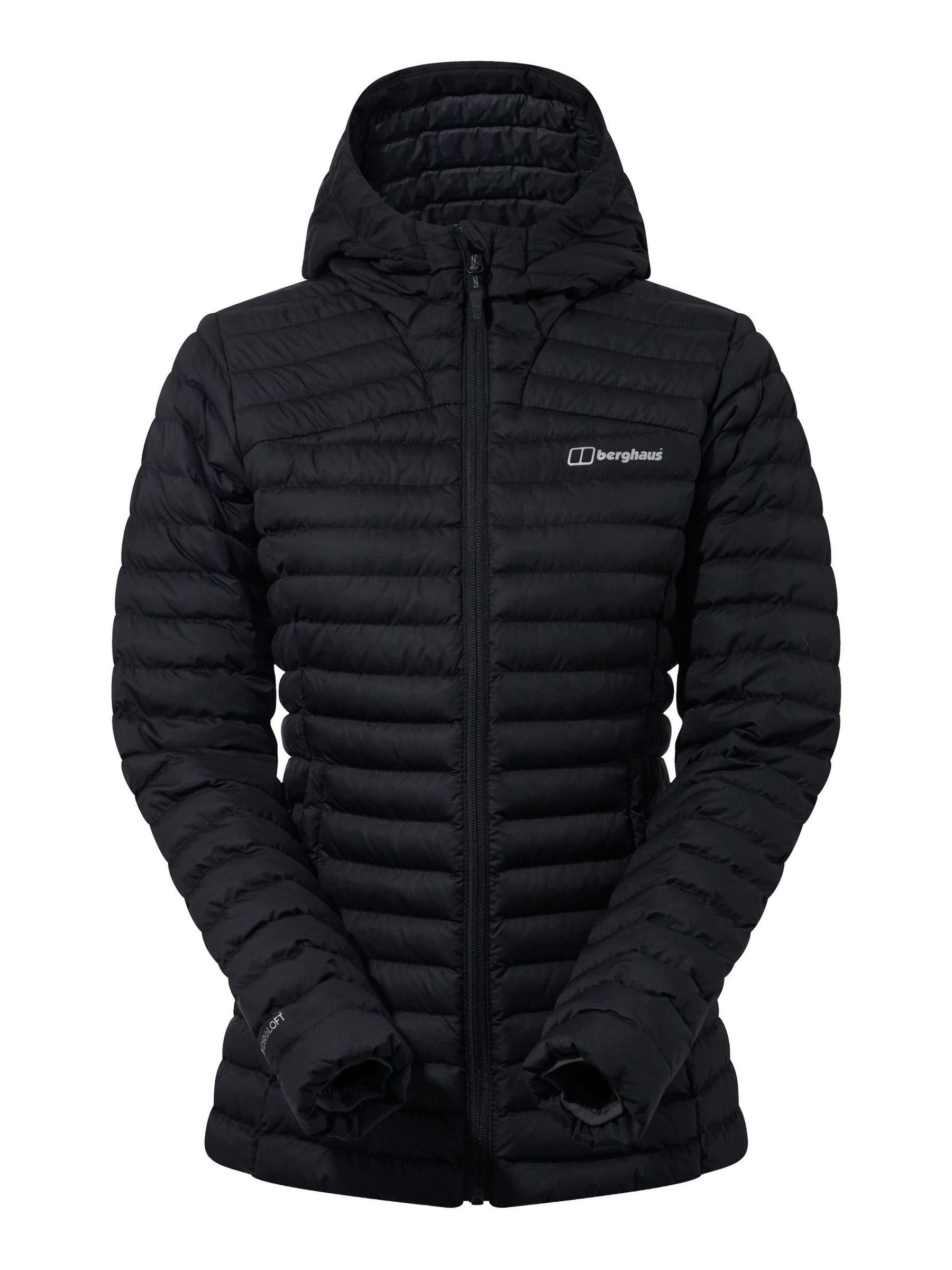 Buy Berghaus Black Nula Micro Padded Water Resistant Coat from