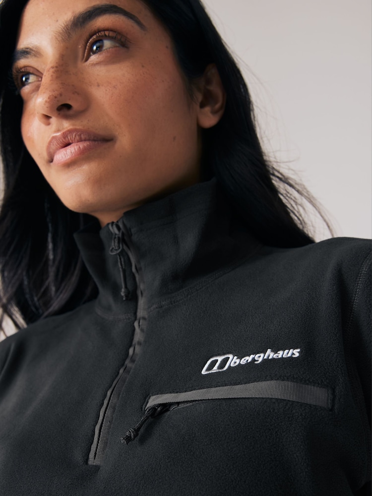Berghaus Black Womens Prism 2.0 Micro Half Zip Fleece - Image 5 of 12