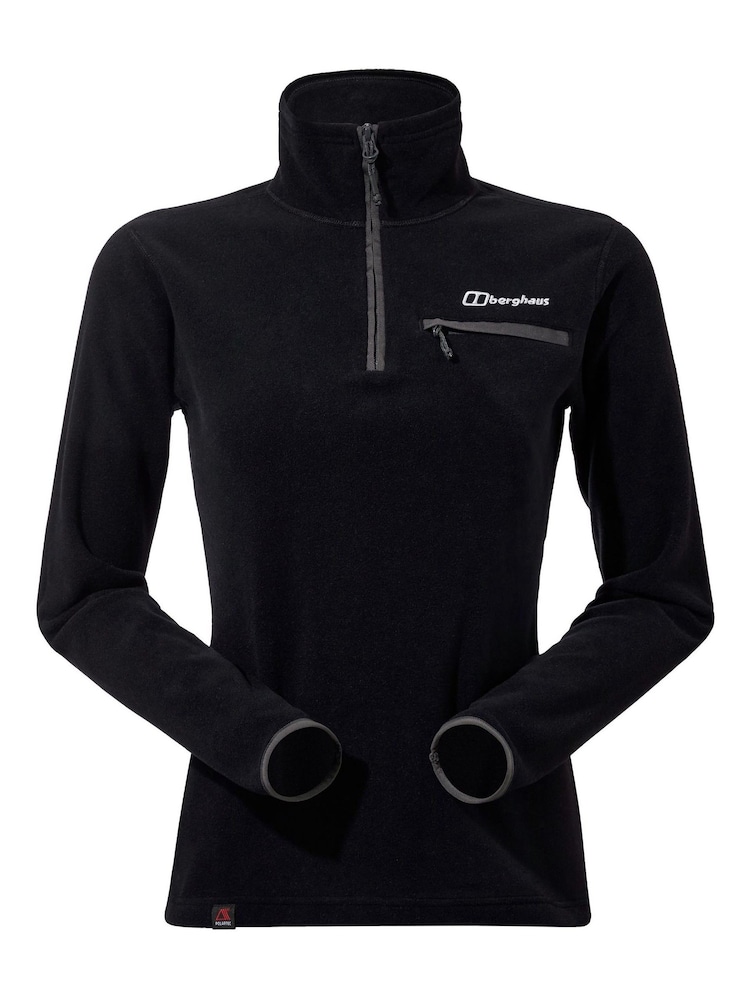 Berghaus Black Womens Prism 2.0 Micro Half Zip Fleece - Image 8 of 12