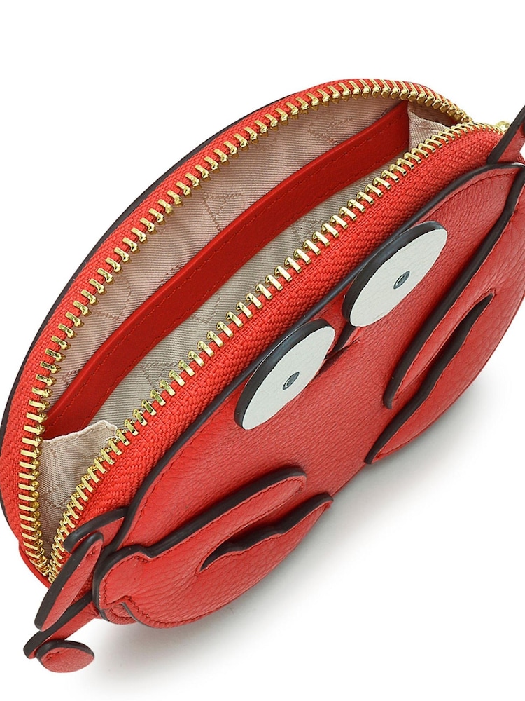 Radley London Small Red Clawde Coin Purse - Image 3 of 3