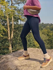 Navy Blue Elements Outdoor Fleece Lined Warm Handle Leggings - Image 2 of 7