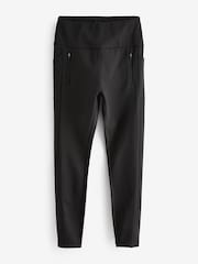 Black Next Elements Outdoor Shower Resistant Leggings - Image 5 of 6