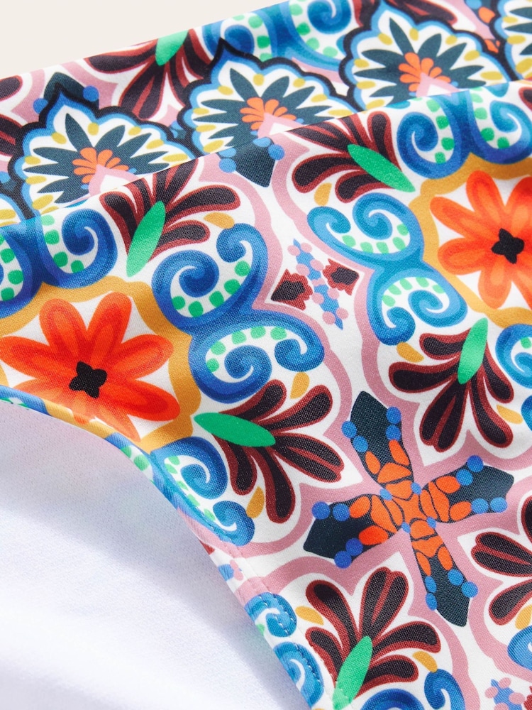 Boden Blue Panel Bikini Bottoms - Image 6 of 6