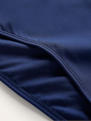 Boden Blue High Waisted Bikini Bottoms - Image 5 of 5