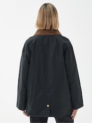 Barbour® Khaki Green Reengineered Gunnerside Waxed Jacket - Image 19 of 23