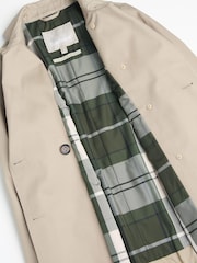 Barbour® Beige Greta Showerproof Trench Coat - Image 8 of 8