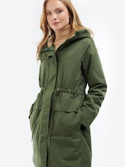 Barbour® Khaki Green Bowless Waterproof Jacket - Image 1 of 5