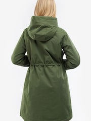 Barbour® Khaki Green Bowless Waterproof Jacket - Image 2 of 5