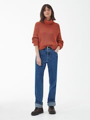 Barbour® Orange Stitch Cape Jumper - Image 11 of 17