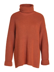 Barbour® Orange Stitch Cape Jumper - Image 14 of 17