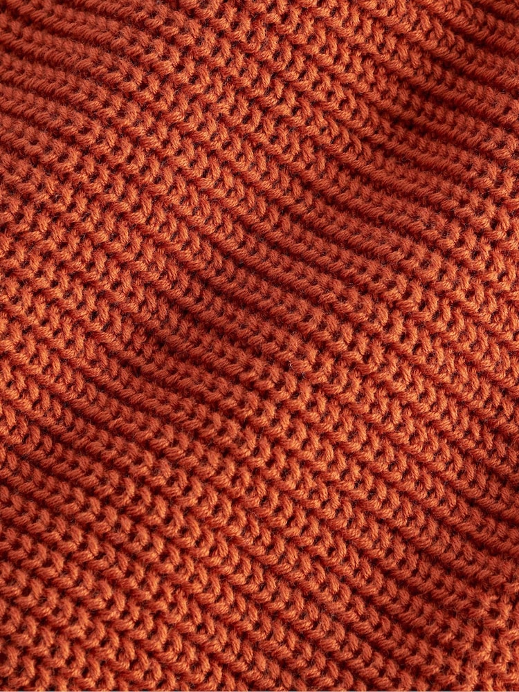 Barbour® Orange Stitch Cape Jumper - Image 17 of 17