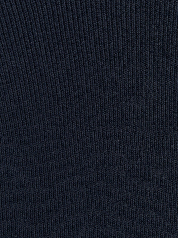 Barbour® Navy Stitch Knitted Dress - Image 9 of 9