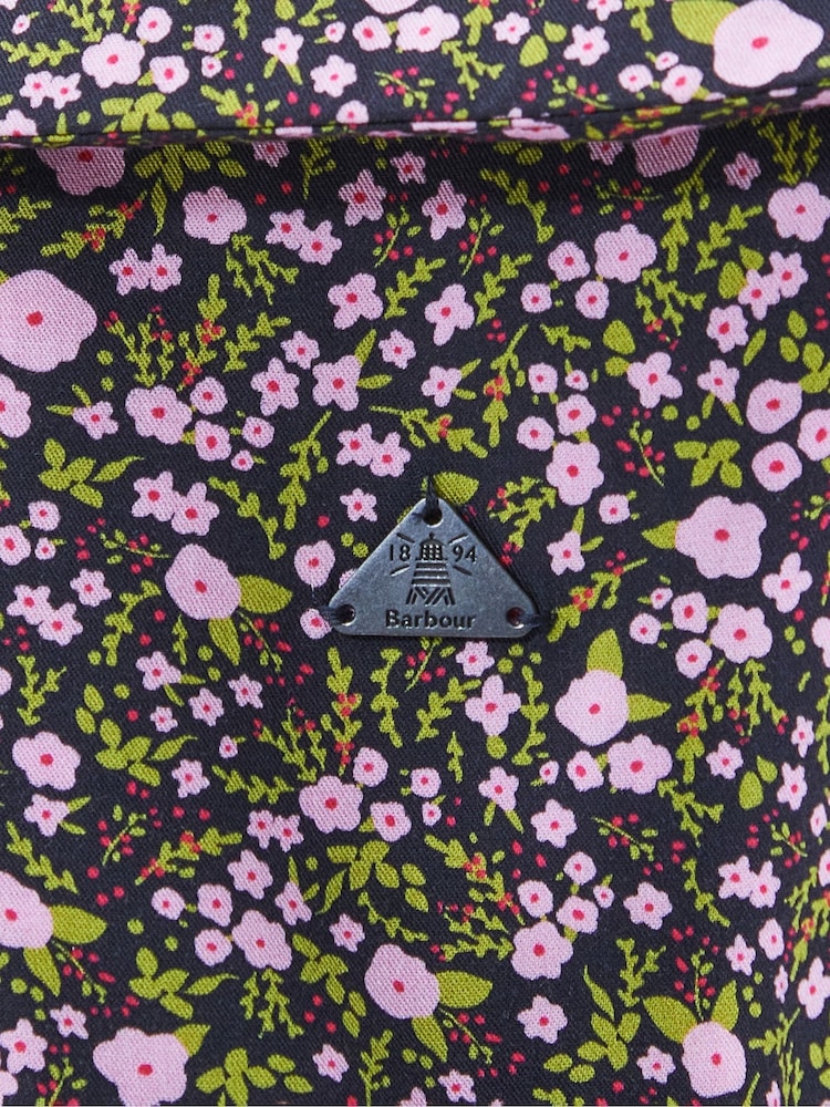 Barbour® Pink Lichen Maxi Dress - Image 8 of 8