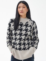 Barbour® Tarana Pullover mit Hahnentrittmuster - Bild 1 von 7