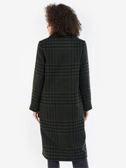 Barbour® Khaki Green Byron Wool Coat - Image 2 of 8