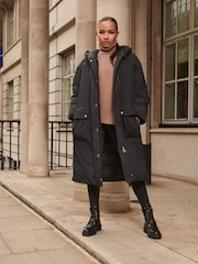 Barbour® International Redgrave Lace-Up Biker Boots - Image 7 of 9
