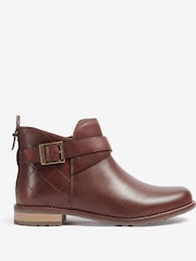 Barbour® Brown Darlene Buckled Ankle Boots - Image 1 of 6