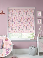 Sara Miller Pink Circus Made to Measure Roller Blinds - Image 1 of 6