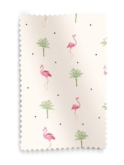Sara Miller Cream Flamingo Made to Measue Roller Blinds - Image 5 of 6