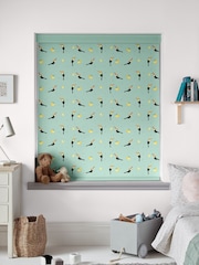 Sara Miller Aqua Toucans Made to Measure Roller Blinds - Image 2 of 6