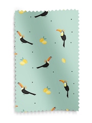Sara Miller Aqua Toucans Made to Measure Roller Blinds - Image 6 of 6