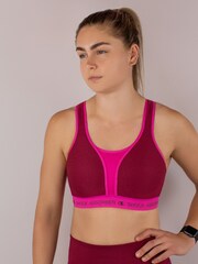 Shock Absorber Pink Ultimate Run Padded New Bra - Image 1 of 6
