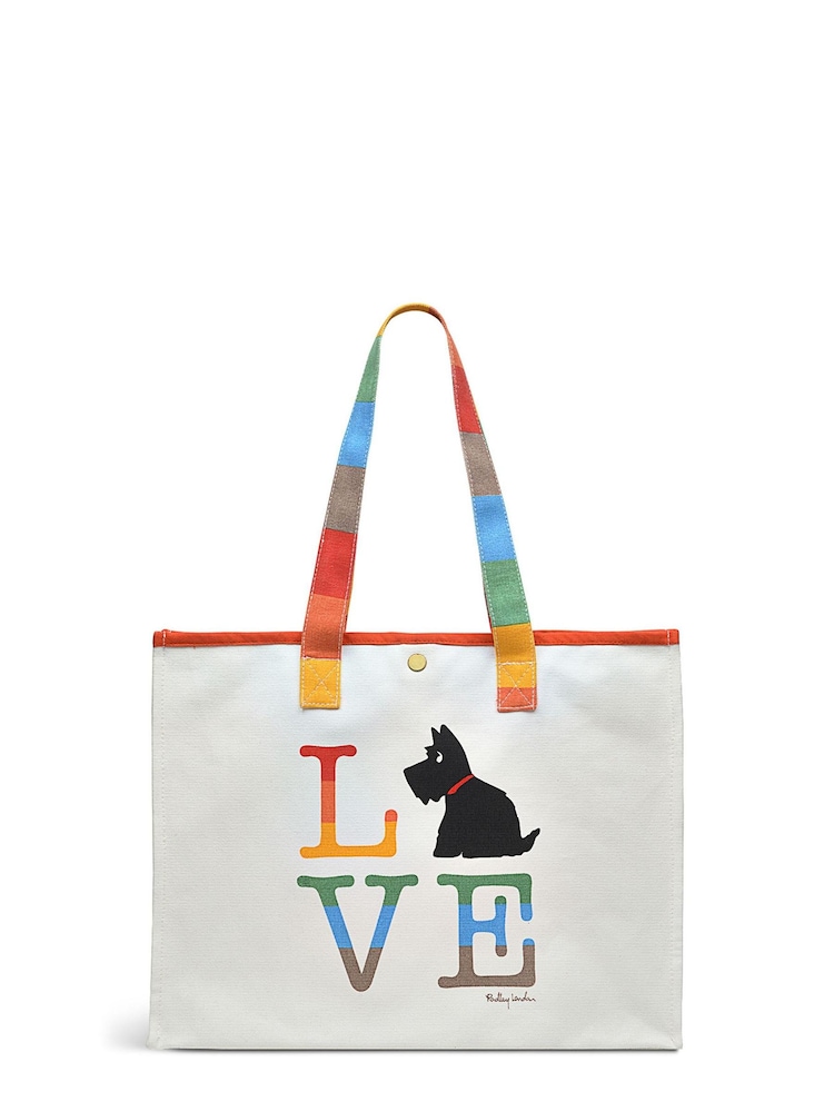 Radley London Large Brown Pride Open-Top Tote Bag - Image 1 of 4