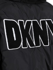 DKNY Wendbarer Steppmantel mit Logo, Silberfarben - Bild 6 von 6