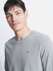 Aubin Buttermere Cotton Long Sleeve T-Shirt - Image 1 of 5