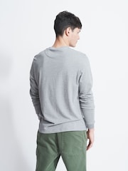 Aubin Buttermere Cotton Long Sleeve T-Shirt - Image 2 of 5