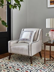 Nina Campbell Clabon Natural Rosebury Accent Chair - Image 1 of 7