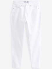 White Mom Jeans - Image 3 of 3
