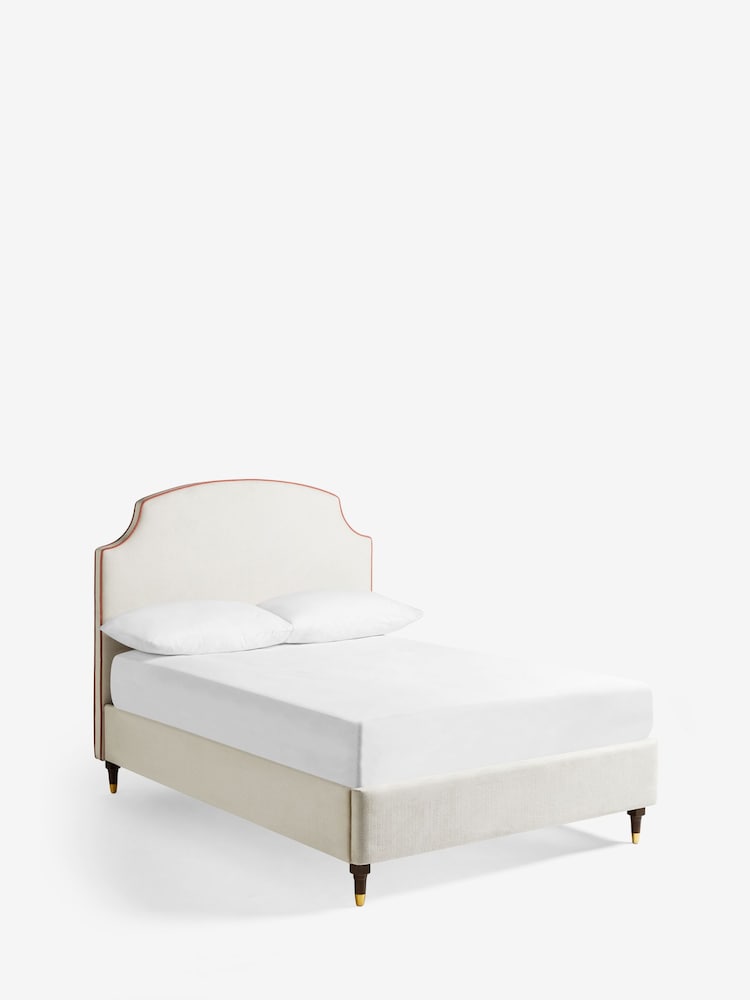 Nina Campbell Clabon Natural Lowndes Bed Upholstered - Image 3 of 3