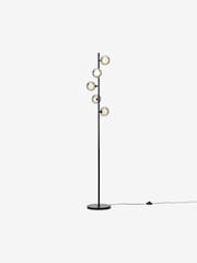 MADE.COM Smoke Grey Masako Floor Lamp - Image 2 of 4