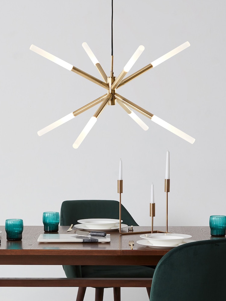 MADE.COM Brass Wanda Pendant Light - Image 1 of 1 MADE.COM Brass Wanda Pendant Light - Image 1 of 1