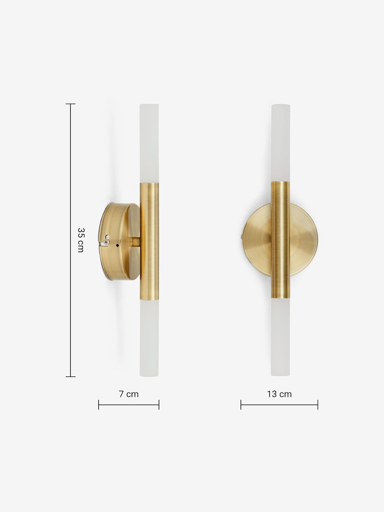 MADE.COM Brass Wanda Wall Light - Image 3 of 3