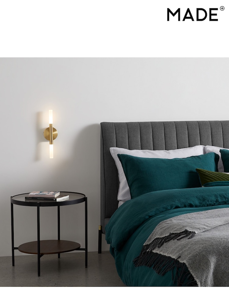 MADE.COM Brass Wanda Bathroom Wall Light - Image 4 of 4
