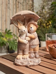 Natural Solar Rosie and Bertie Outdoor Light - Image 3 of 7