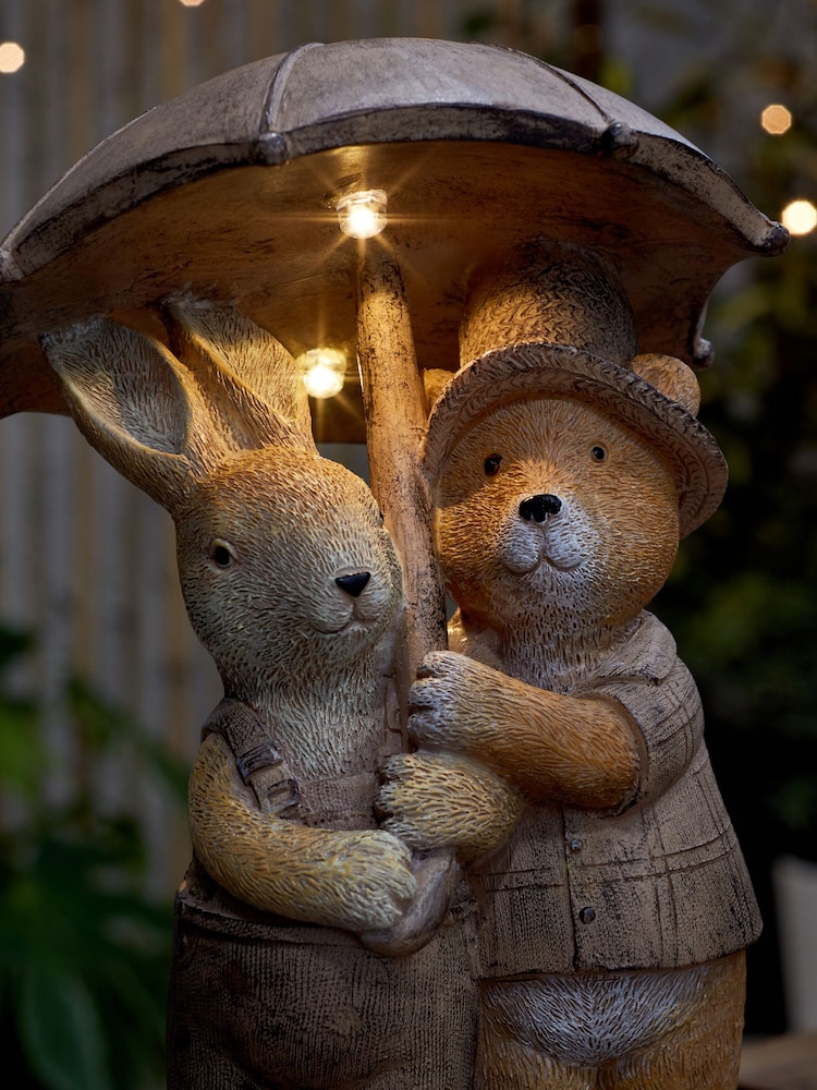 Natural Solar Rosie and Bertie Outdoor Light - Image 3 of 3