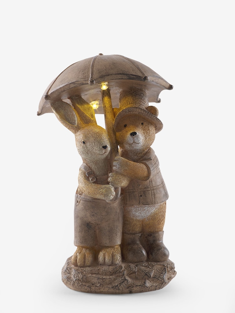 Natural Solar Rosie and Bertie Outdoor Light - Image 4 of 4