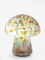 Multi Solar Confetti Glass Mushroom Outdoor Light - Image 4 of 5
