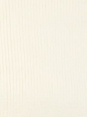 Barbour® International White Mallory Pom Knit Beanie Hat And Scarf Gift Set - Image 6 of 6