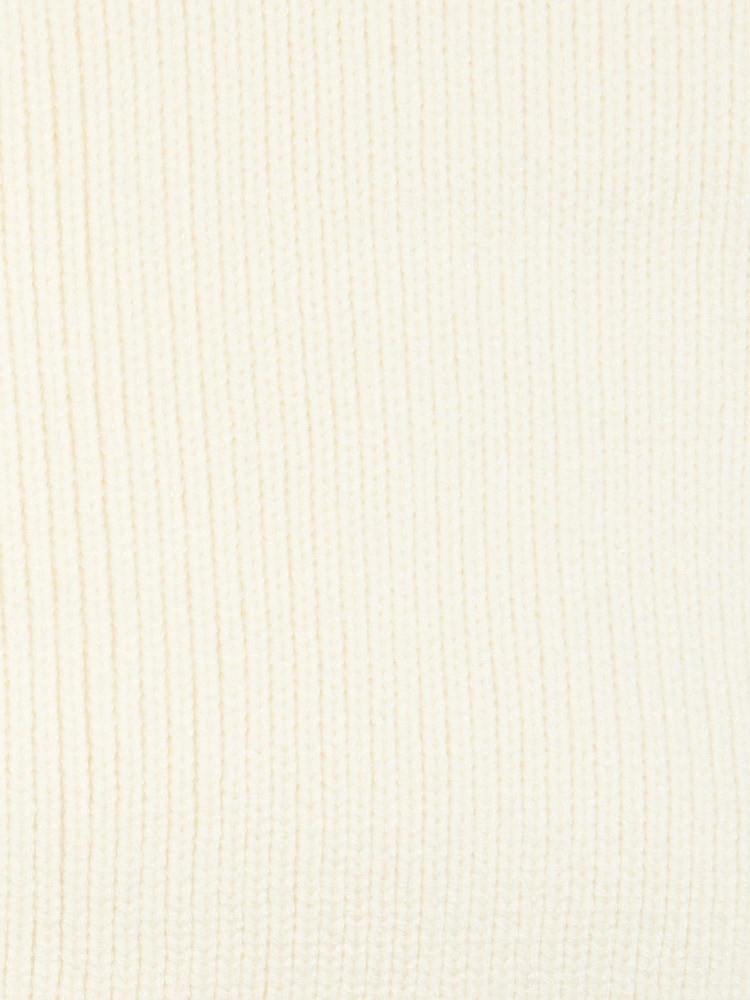 Barbour® International White Mallory Pom Knit Beanie Hat And Scarf Gift Set - Image 6 of 6