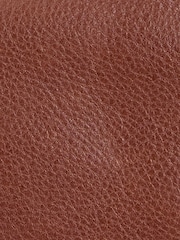 Barbour® Brown Laire Medium Leather Saddle Bag - Image 4 of 6