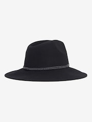 Barbour® Black Fedora Hat - Image 2 of 3