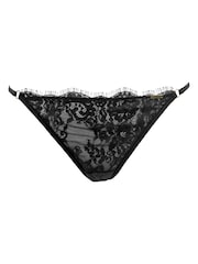 Pour Moi Black India Boudoir Open Back Brazilian Briefs - Image 3 of 4