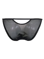 Pour Moi Black India Boudoir Open Back Brazilian Briefs - Image 4 of 4