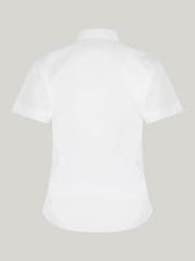 Trutex Girls 2 Pack Short Sleeve Fitted White School Shirts - Image 7 of 7